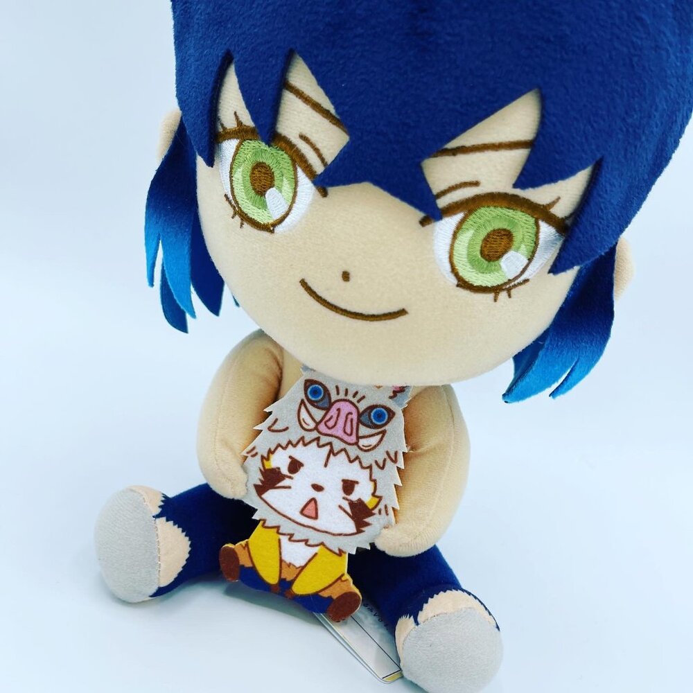 Demon Slayer x Rascal Collab Plush (Inosuke) - Picture 3 of 6